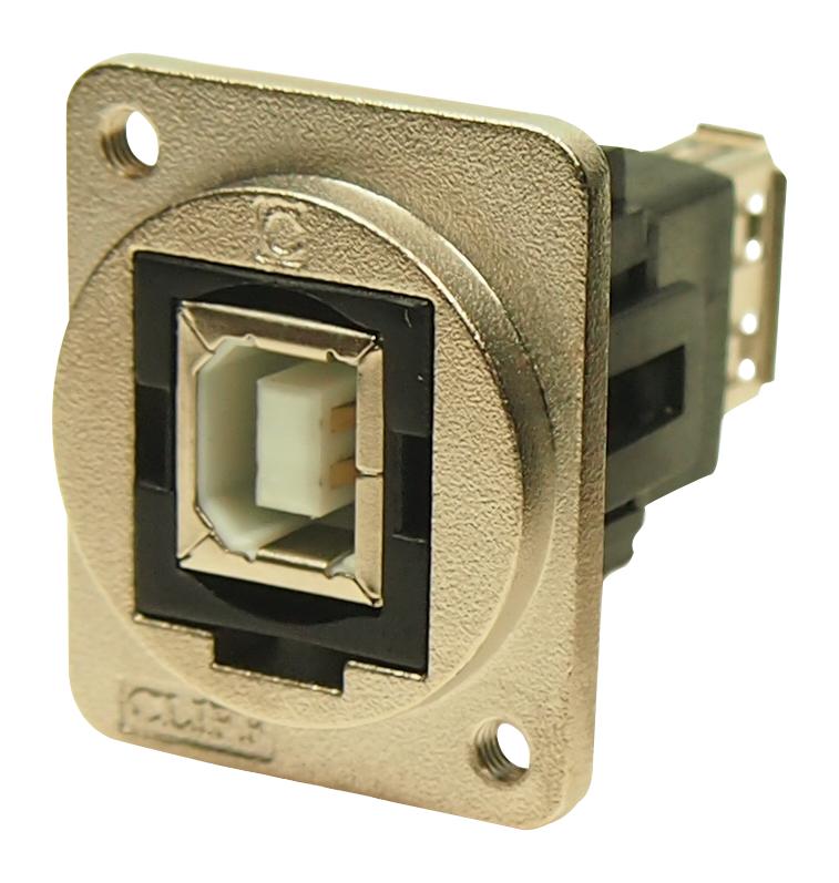 Cliff Electronic Components CP30207NM3 USB Adapter Type B Receptacle A 2.0
