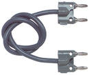 Pomona 2BA-36 Test Lead 4mm Double Banana Plug to Grey 300 Vrms 914.4 mm