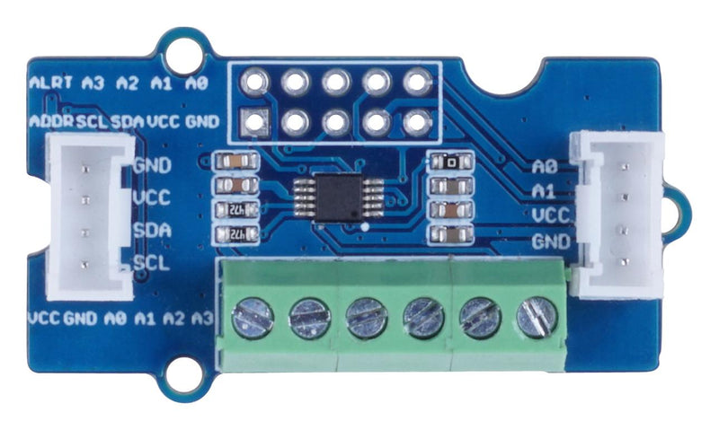 Seeed Studio 109020041 Amplifier Gain Board ADC Programmable16 bit 4 Channel Arduino Raspberry Pi &amp; Ardupy