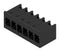 Weidmuller 2741450000 2741450000 Terminal Block Header 5 mm 6 Ways 26.8 A 400 V Through Hole Right Angle