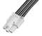 Molex 215322-2032 Cable Assembly Mini-Fit Jr. Plug to 3 Ways 4.2 mm 1 Row 300 11.8 "