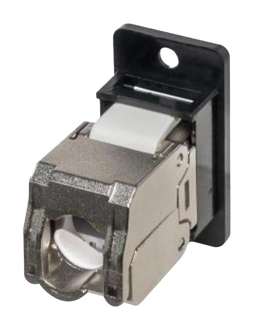 TUK Sgksjebpm Modular Connector RJ45 Jack 1 x (Port) 8P8C Cat6a Panel Mount