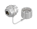 Amphenol Conec 17-101814 In-Line Adapter RJ45 Adaptor Jack 8 Ways New
