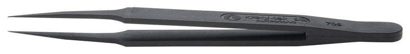 IDEAL-TEK 705.CF Tweezer, ESD, Straight, Pointed, PA66, 115 mm
