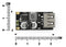 Dfrobot DFR0756 DFR0756 Evaluation Board USB Fast Charging Module 5 V Output 6 to 32 I/P Voltage