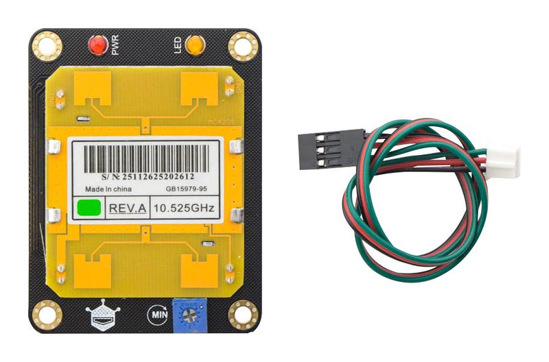 DF Robot SEN0192 Add-On Board Microwave Sensor Gravity Series Arduino Digital Interface