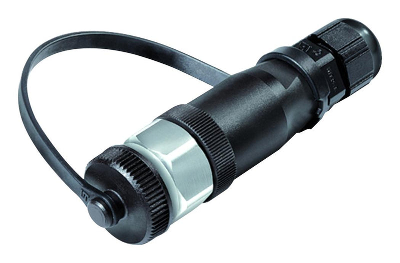 Binder 99-0430-684-04 Sensor Connector 713 Series M12 Receptacle 4 Contacts Screw Socket Straight Cable Mount