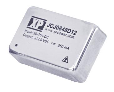 XP Power JCJ0824D15 JCJ0824D15 Isolated Through Hole DC/DC Converter 2:1 Input ITE 8 W 2 Output 15 V 265 mA
