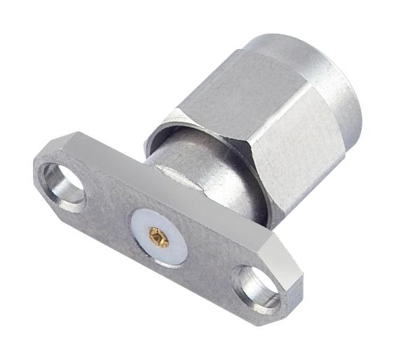 Multicomp MC002931 RF / Coaxial Connector SMA Straight Flanged Plug 50 ohm Beryllium Copper