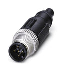 Phoenix Contact SAC-5P-M12MS CAN TR Circular Connector Cable Mount Plug 5 Contacts Crimp Pin Threaded