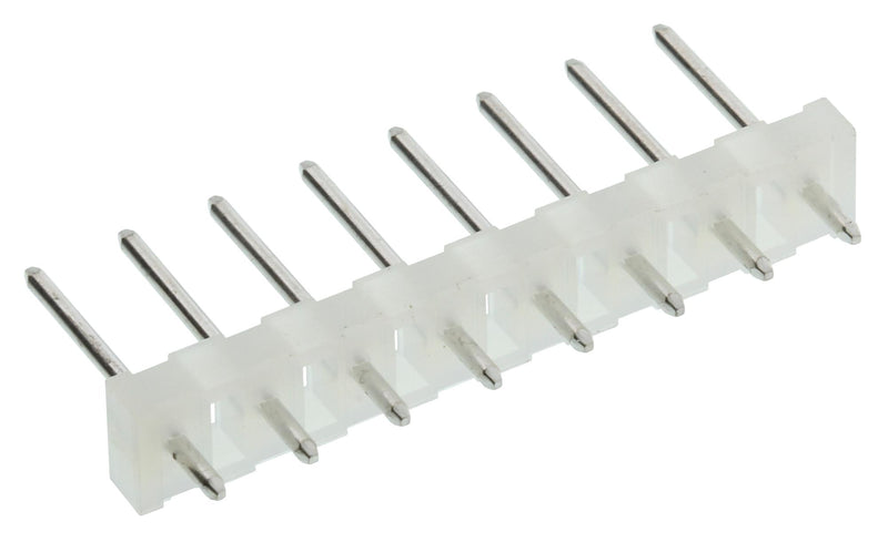 Molex 90130-3106 90130-3106 Pin Header Shrouded Wire-to-Board 2.54 mm 2 Rows 6 Contacts Through Hole Right Angle