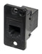 TUK KCK66BPM In-Line Adapter RJ12 Adaptor Low Profile Panel Mount Range Series Jack 6 Ways