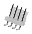 Wurth Elektronik 645010117322 Pin Header Wire-to-Board 3.96 mm 1 Rows 10 Contacts Through Hole Right Angle WR-WTB