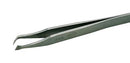 Erem 15AGS Tweezer Cutting Bent Flat Carbon Steel 4.25 "