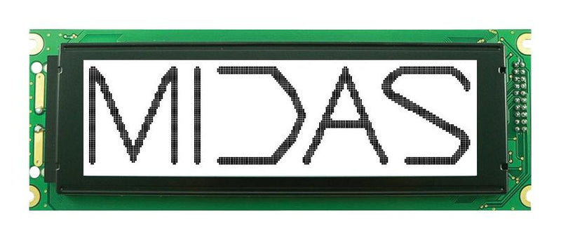 Midas MC240064GD6W-FPTLW Graphic LCD 240 x 64 Pixels Black on White 5V Parallel Transflective