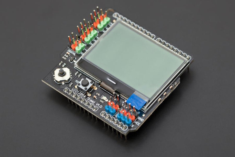 Dfrobot DFR0287 DFR0287 LCD Shield Gravity LCD12864 Arduino Development Boards