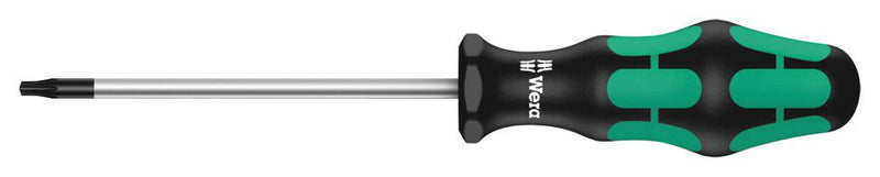 Wera 367 TORX 15 Screwdriver TORX&Acirc;&reg; T15 Multi-Component Anti-Roll Protection Handle 178 mm