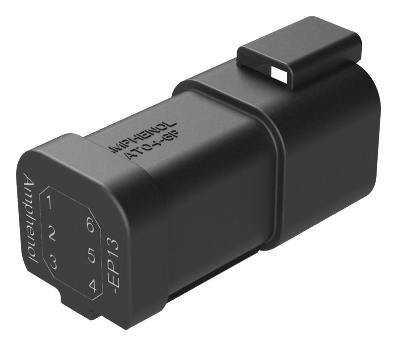 Amphenol SINE/TUCHEL AT04-6P-EP13 Automotive Conn Rcpt 6POS Cable