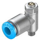 Festo GRLA-M5-QS-6-D ONE-WAY Flow Ctrl Valve QS-6-M5 10BAR