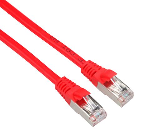 Amphenol Cables ON Demand MP-6ARJ45SNNR-025 Patch Cable RJ45 Plug 25 RED