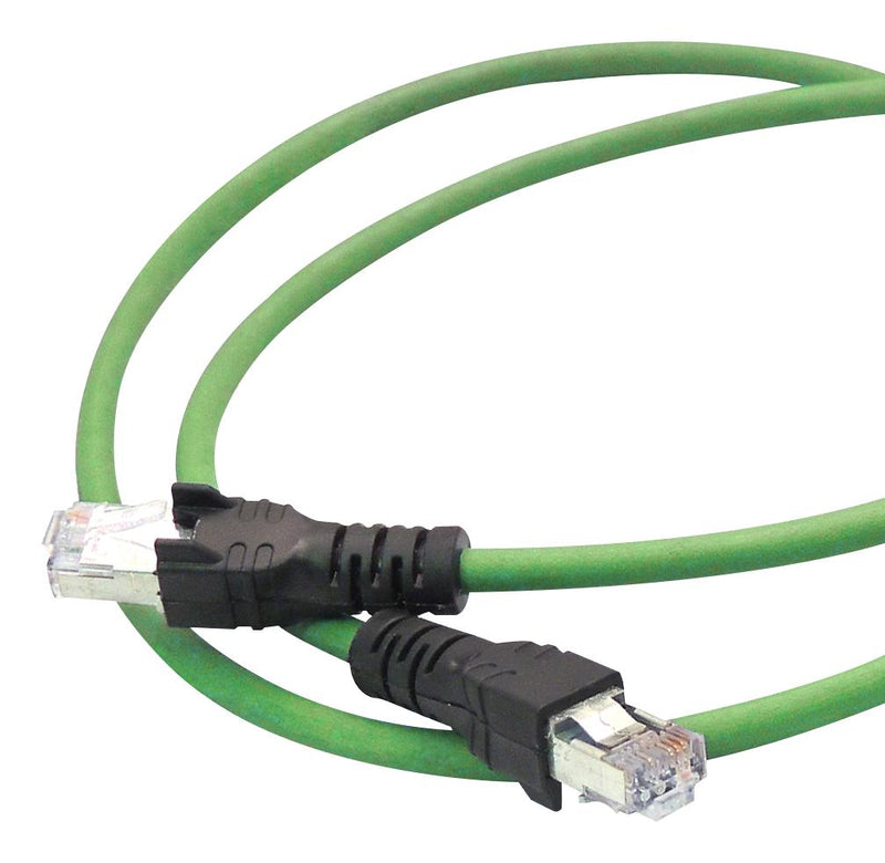 Lapp USA CPN001F2 Patch Cord RJ45 Plug CAT5 Green