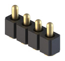 Mill MAX 811-22-004-30-022101 Spring Loaded Connector Header 4POS