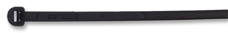 LEGRAND 32024 Cable Tie, Nylon 6.6 (Polyamide 6.6), Black, 360 mm, 4.6 mm, 102 mm