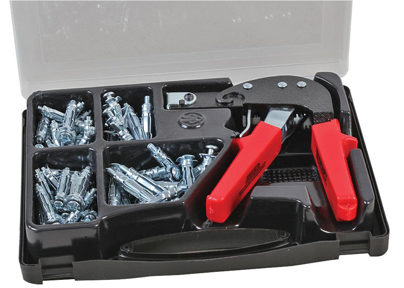 Duratool D03202 D03202 Cavity Anchor and Tool Set 72 Piece