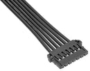 Molex 219657-2061 Cable Assembly Pico-Lock 2.0 Receptacle to Free End 6 Ways 2 mm 1 Row 100 3.9 "