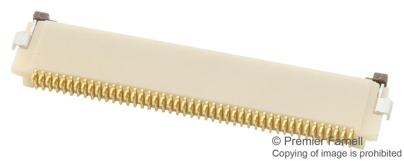HIROSE(HRS) FH12-45S-0.5SH(55) FH12-45S-0.5SH(55) FFC / FPC Board Connector 0.5 mm 45 Contacts Receptacle FH12 Surface Mount Bottom