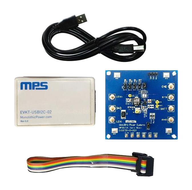 Monolithic Power Systems (MPS) EVKT-MP2672A EVKT-MP2672A Evaluation Kit MP2672A Management Li-Ion / Li-Pol Battery Pack Manager