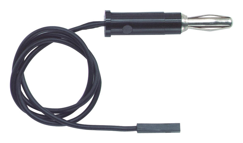 Pomona 4771-24-0 Test Patch Lead 0.64mm Square Pin Socket Banana Plug 24 " 610 mm Black 3 A