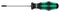 WERA 138262 TX20 x 100mm TORX BO Kraftform Plus Round Blade Screwdriver for Tamper Proof TORX Screws