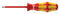 WERA 6150 No.0 VDE Insulated Screwdriver for Phillips Screws with Anti-roll Protection