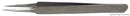 DURATOOL 1PK-102T-F Tweezer, Super Fine Straight, Precision, Stainless Steel Body, Stainless Steel Tip