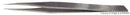DURATOOL 1PK-112T-F Tweezer, Extra Fine/Sharp Tip, Precision, Stainless Steel Body, Stainless Steel Tip