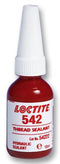 LOCTITE 542, 10ML Sealant, Acrylic, Thread Locking, Bottle, Brown, 10ml