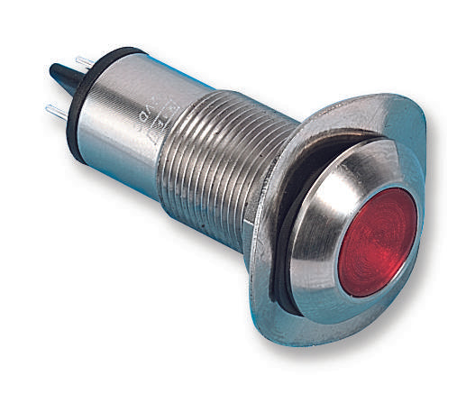Marl 528-501-22 LED Panel Mount Indicator Weatherproof Red 24 VDC 13 mm 20 mA 11 cd IP67