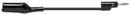 POMONA 1166-60-0 Test Lead, Crocodile Clip to 4mm Banana Plug, Black, 5 A, 1.524 m
