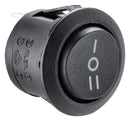 Multicomp PRO MP004431 Rocker Switch Centre Off 250VAC Spst Non Illuminated Panel Mount Black