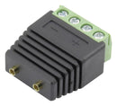 Clever Little BOX CLB-JL-8157 Banana Test Connector Jack Cable Mount 5 A 30 VDC Gold Plated Contacts