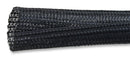 ALPHA WIRE G1303/4 BK007 Sleeving, Braided, Wrappable, 15.2 m, 50 ft, 19.05 mm, PET (Polyethylene Terephthalate), Black