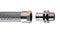 ABB - Adaptaflex S25/M25/B Conduit Connector Size 25mm Straight Brass Metallic IP40