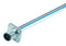 Binder 76-0931-0111-00005-0200 Sensor Cable M12 Straight 5 Position Plug Free End 200 mm 7.9 " 713/763 Series