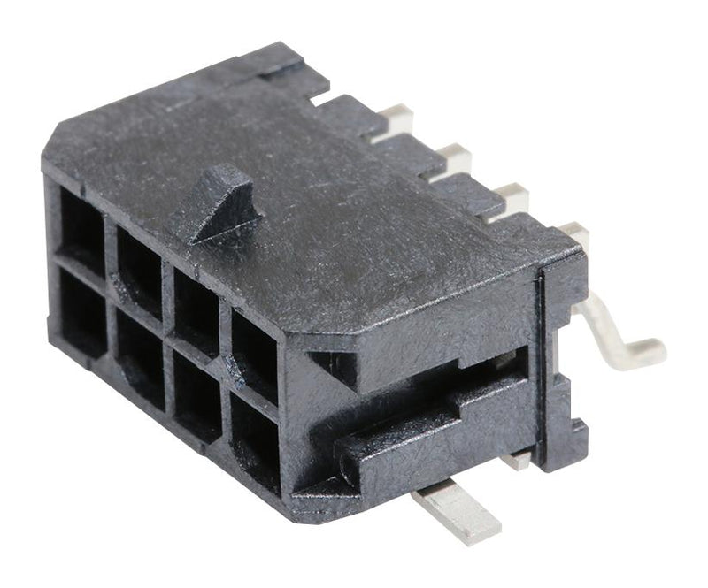 Molex 43045-0811 Wire-To-Board Connector 3 mm 8 Contacts Header Micro-Fit 3.0 43045 Series Surface Mount
