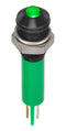 Apem Q6P1BXXHG02E Q6P1BXXHG02E LED Panel Mount Indicator Green 3.2 V 6 mm 20 mA 2 cd IP67