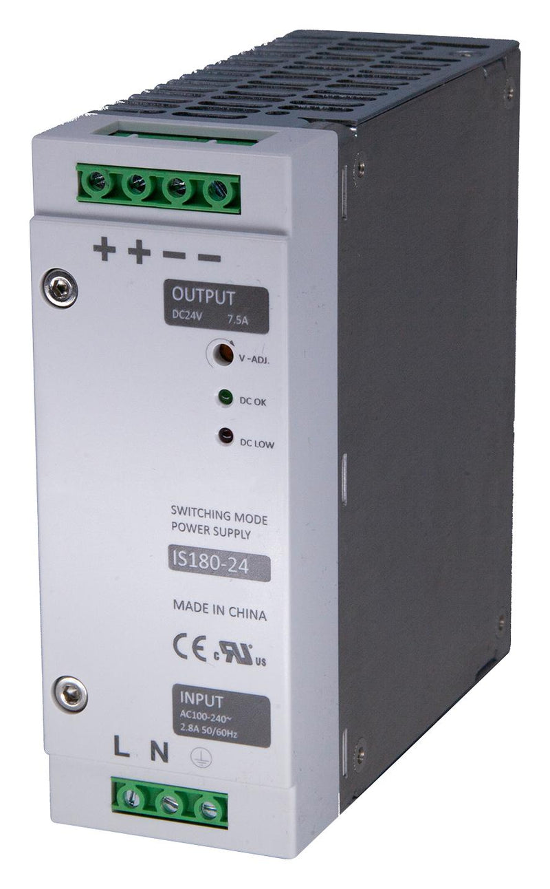 Multicomp PRO MP003274 MP003274 AC/DC DIN Rail Power Supply (PSU) ITE 1 Output 180 W 24 V 7.5 A