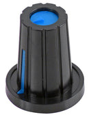 Multicomp CP-WB-D-3 CP-WB-D-3 Knob D Shaft 6 mm ABS (Acrylonitrile Butadiene Styrene) Round With Indicator Line 17