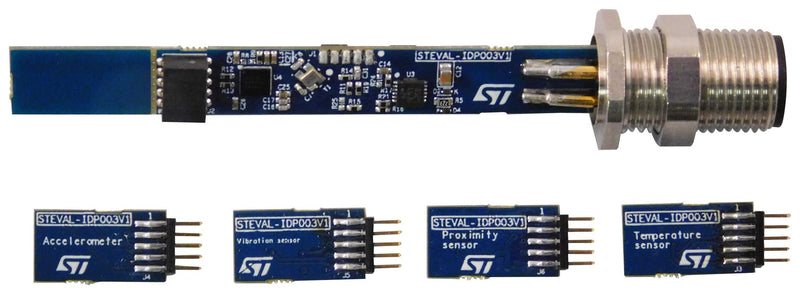 Stmicroelectronics STEVAL-IDP003V1 Evaluation Board L6362A IO-Link Transceiver Device IC STM32L071CZ MCU Multiple Sensors