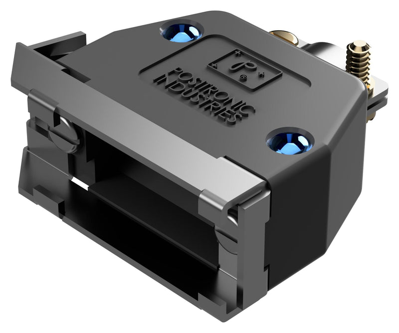 Positronic D9000JVL0/AA. D9000JVL0/AA. D SUB Backshell 180DEG